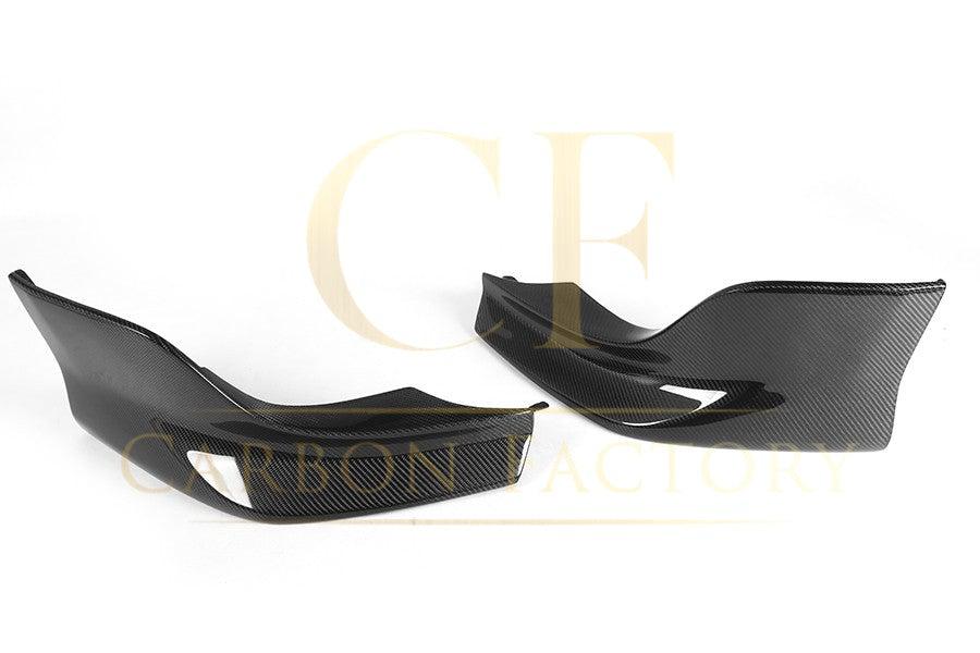 BMW E60 5 series Carbon Fibre Front Bumper Covers 03-10 by Carbon Factory-Carbon Factory