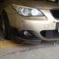 BMW E60 5 series Carbon Fibre Front Bumper Covers 03-10 by Carbon Factory-Carbon Factory