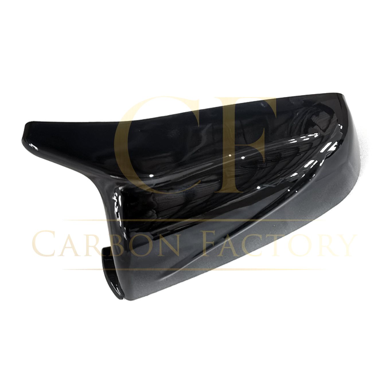 BMW E60 LCI F10 5 Series Pre LCI MP Style Gloss Black Replacement Mirror Covers-Carbon Factory