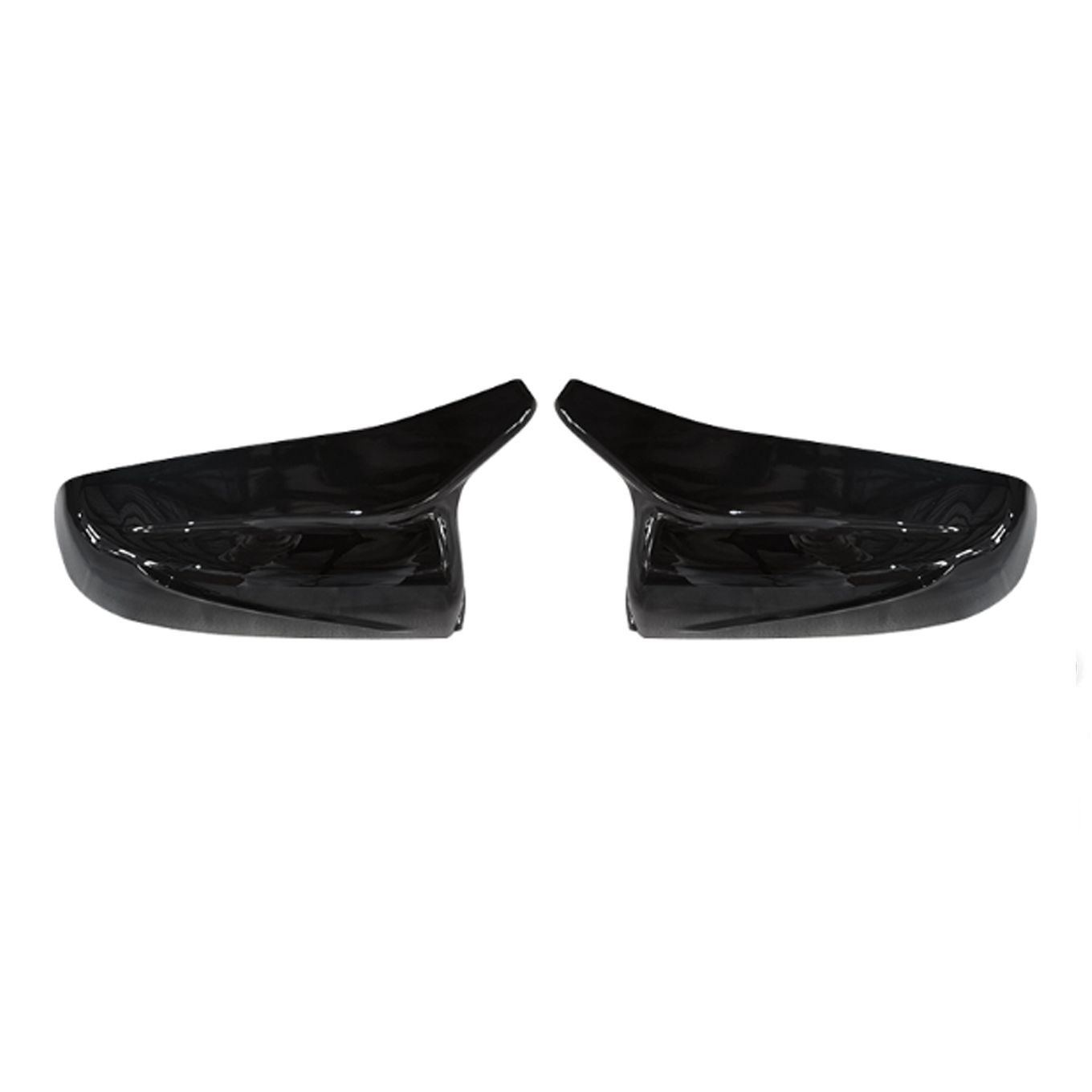 BMW E60 LCI F10 5 Series Pre LCI MP Style Gloss Black Replacement Mirror Covers by Carbon Factory-Carbon Factory