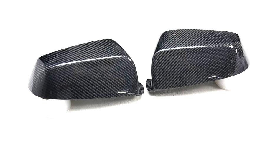 BMW E60 LCI F10 5 Series Pre LCI OEM Style Carbon Fibre Replacement Mirror Covers by Carbon Factory-Carbon Factory