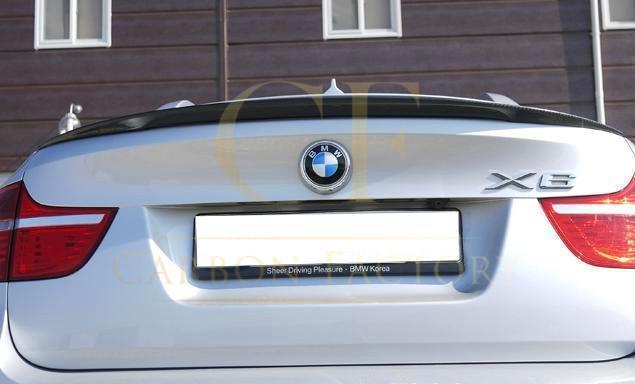 BMW E71 X6 Carbon Fibre Boot Spoiler MP A Style 09-14 by Carbon Factory-Carbon Factory