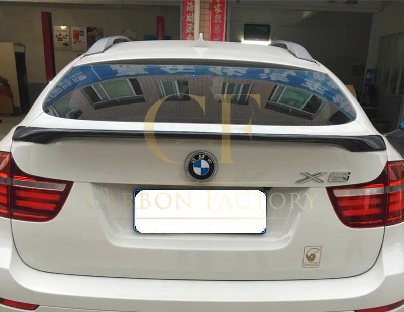 BMW E71 X6 Carbon Fibre Boot Spoiler MP B Style 09-14-Carbon Factory