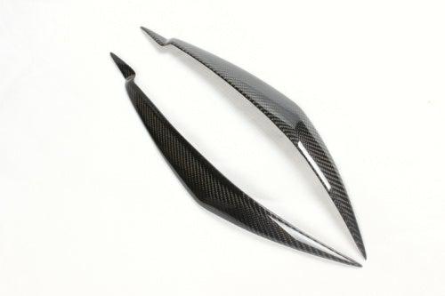 BMW E71 X6 Carbon Fibre Headlight trims 09-14 by Carbon Factory-Carbon Factory