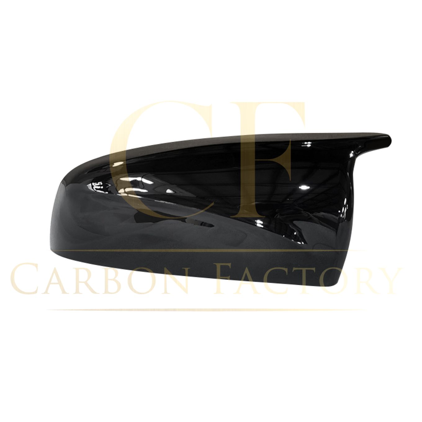 BMW E71 X6 M4 Style Gloss Black Replacement Mirror Covers 08-14 by Carbon Factory-Carbon Factory