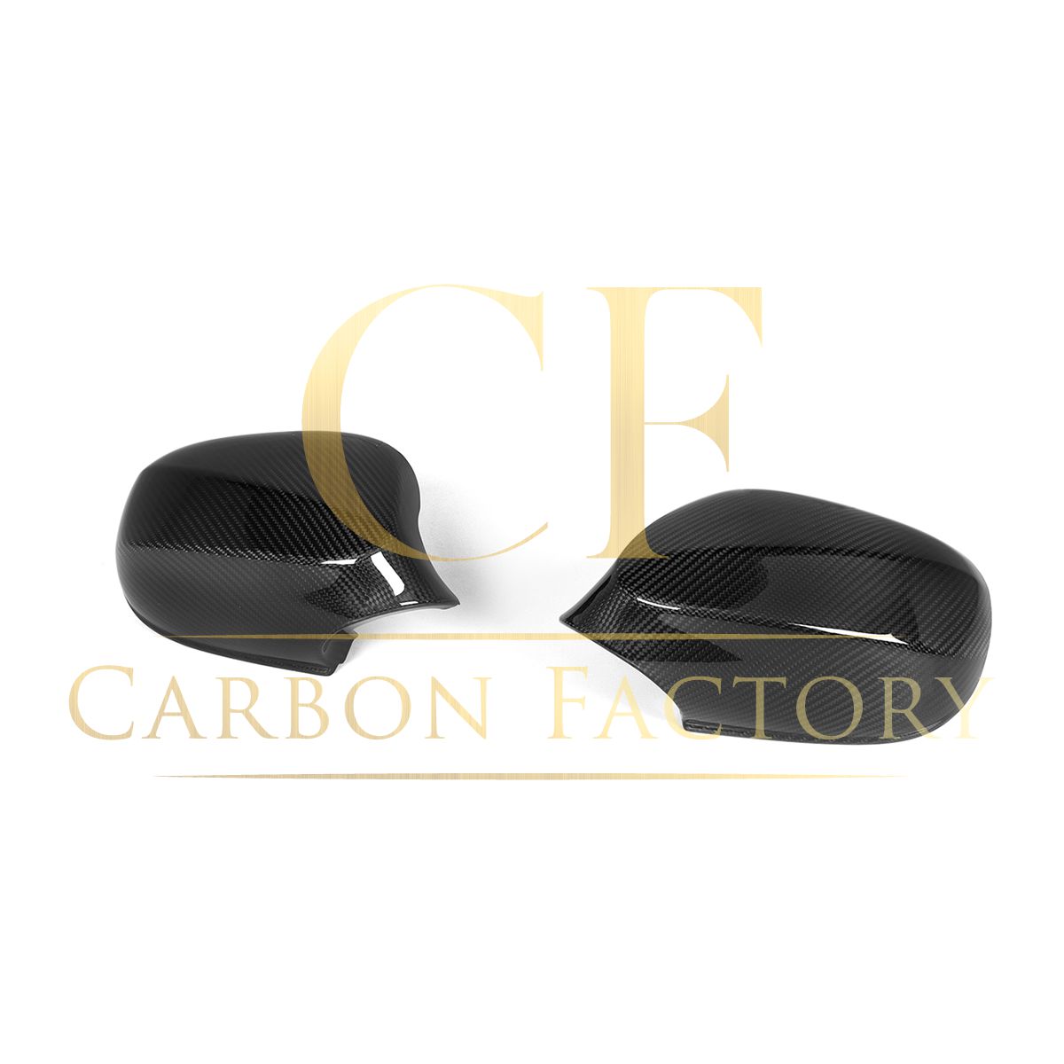 BMW E81 E82 E87 E88 1 Series E90 E92 E93 3 Series LCI OEM Style Pre-preg Carbon Fibre Replacement Mirror Covers by Carbon Factory-Carbon Factory