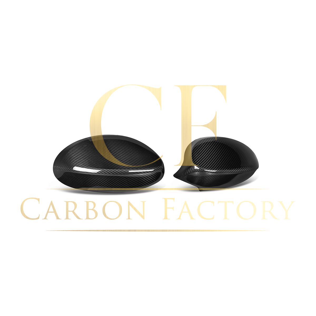 BMW E81 E82 E87 E88 1 Series E90 E92 E93 3 Series Pre-LCI OEM Style Pre-preg Carbon Fibre Replacement Mirror Covers by Carbon Factory-Carbon Factory