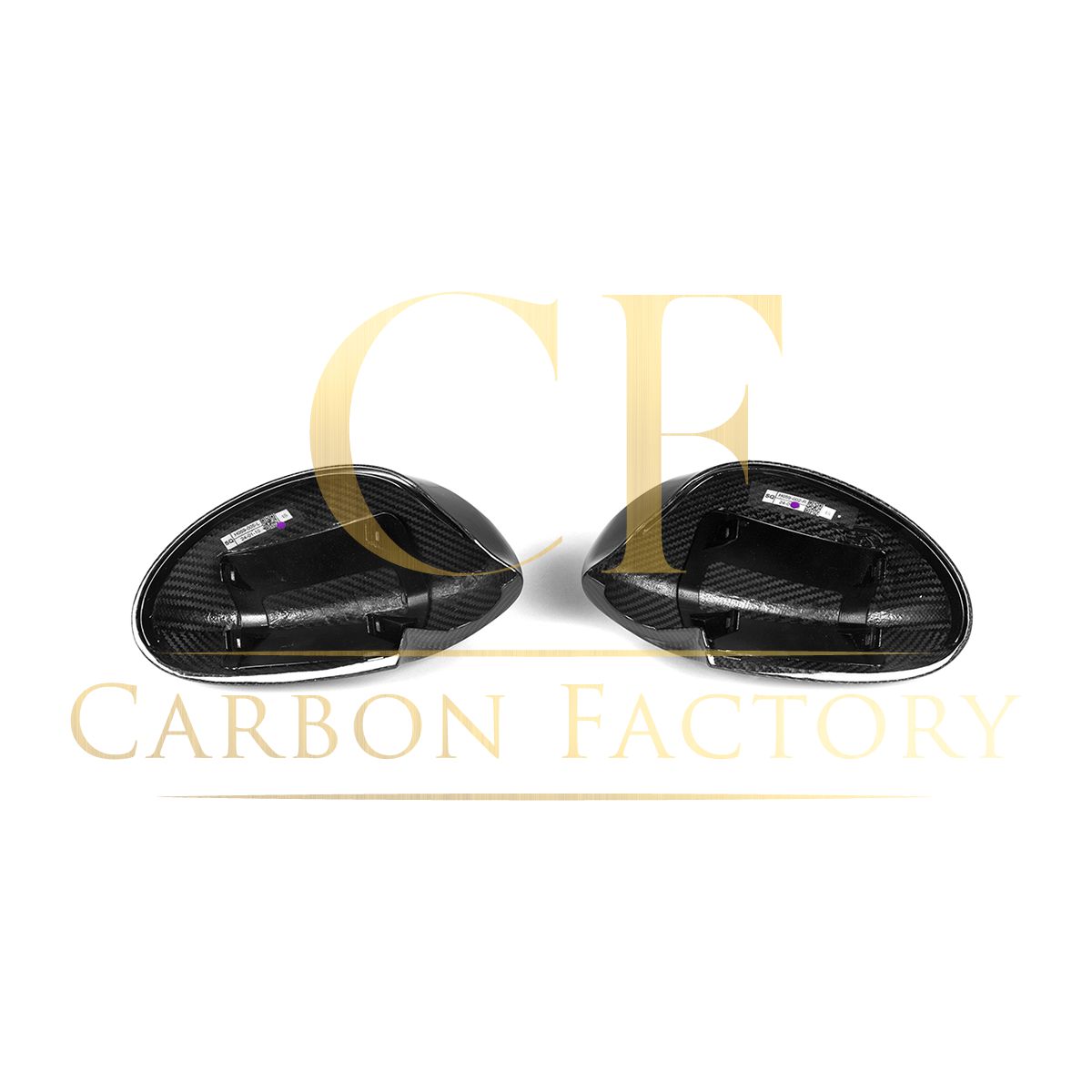 BMW E81 E82 E87 E88 1 Series E90 E92 E93 3 Series Pre-LCI OEM Style Pre-preg Carbon Fibre Replacement Mirror Covers by Carbon Factory-Carbon Factory