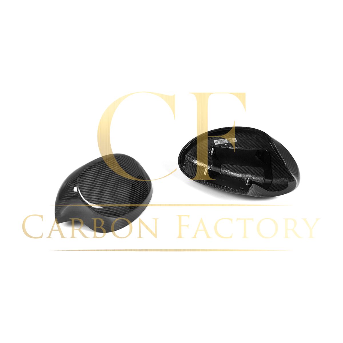 BMW E81 E82 E87 E88 1 Series E90 E92 E93 3 Series Pre-LCI OEM Style Pre-preg Carbon Fibre Replacement Mirror Covers by Carbon Factory-Carbon Factory