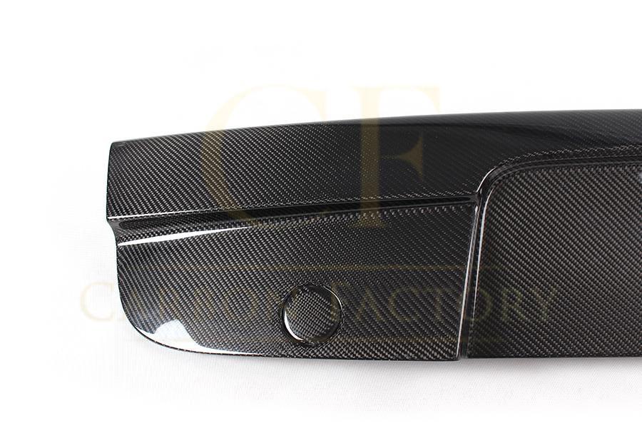 BMW E87 1 Series M Sport V Style Carbon Fibre Rear Diffuser 04-13-Carbon Factory