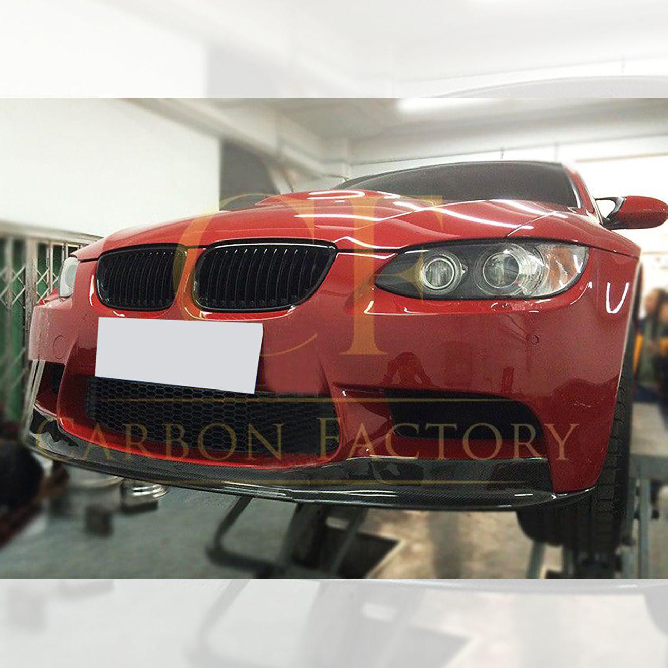 BMW E90 E92 E93 M3 AKR Style Carbon Fibre Front Splitter 07-13 by Carbon Factory-Carbon Factory