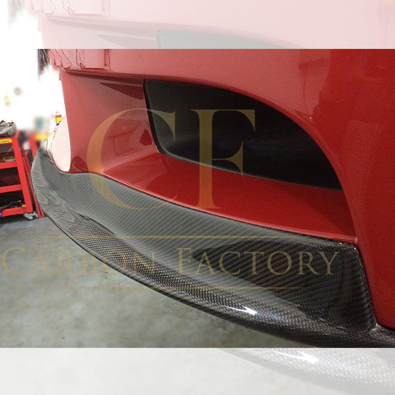 BMW E90 E92 E93 M3 AKR Style Carbon Fibre Front Splitter 07-13 by Carbon Factory-Carbon Factory