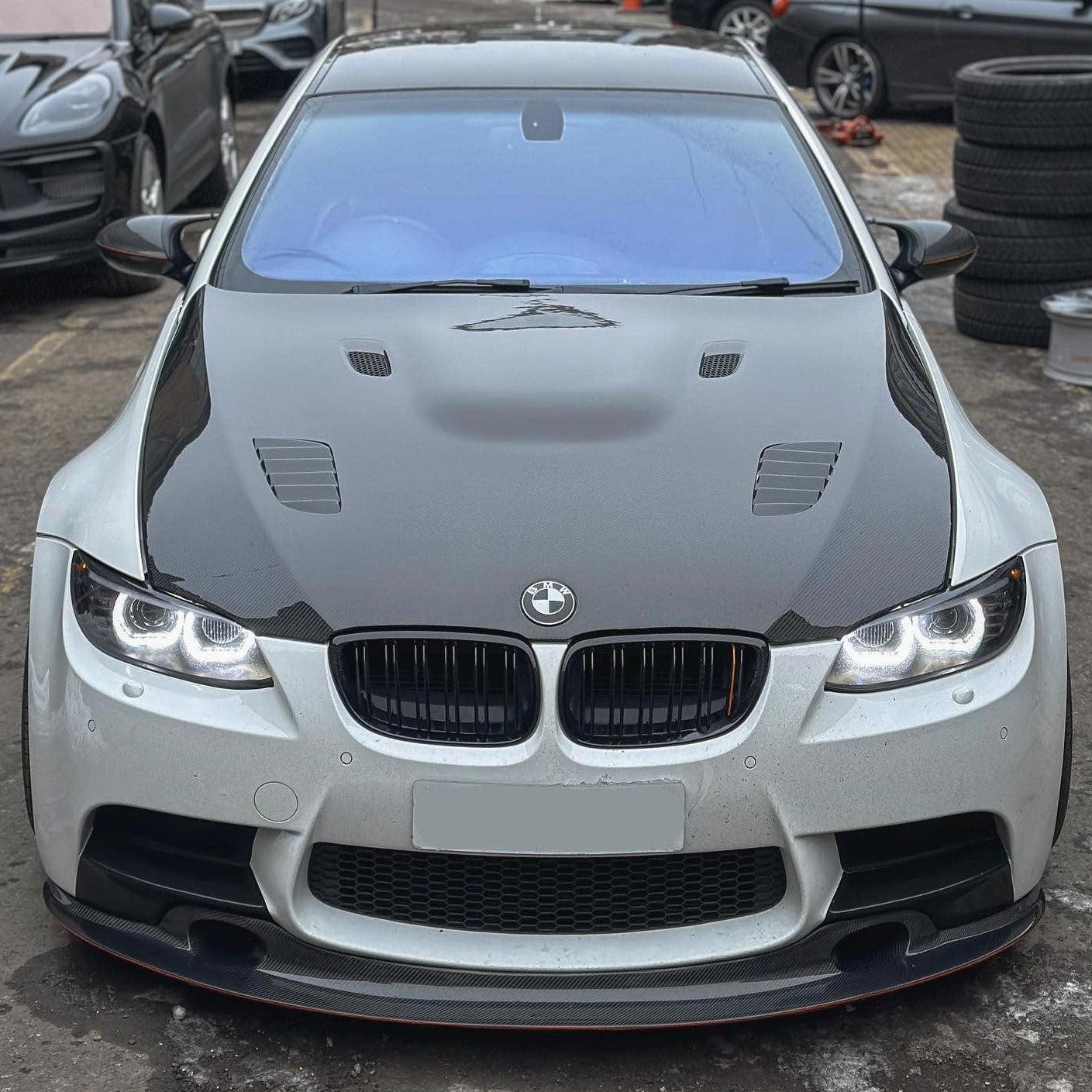 BMW E90 E92 E93 M3 GT4S Style Carbon Fibre Front Splitter 07-13 by Carbon Factory-Carbon Factory