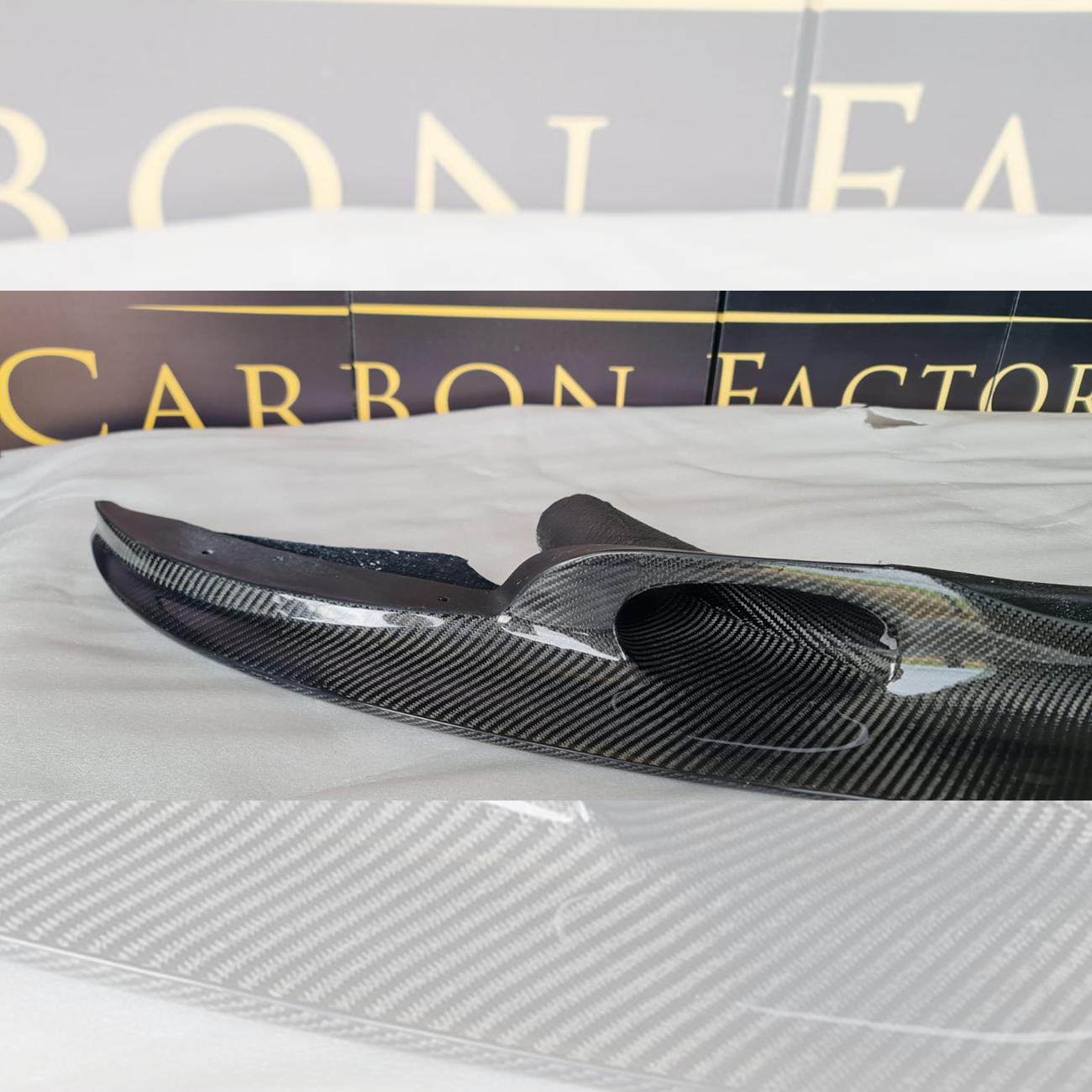 BMW E90 E92 E93 M3 GT4S Style Carbon Fibre Front Splitter 07-13 by Carbon Factory-Carbon Factory