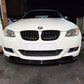 BMW E92 E93 3 Series MP Style Gloss Black Front Splitter 06-09 by Carbon Factory-Carbon Factory