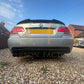 BMW E92 E93 3 Series MP Style Gloss Black Rear Diffuser Twin Exhaust 05-13 by Carbon Factory-Carbon Factory