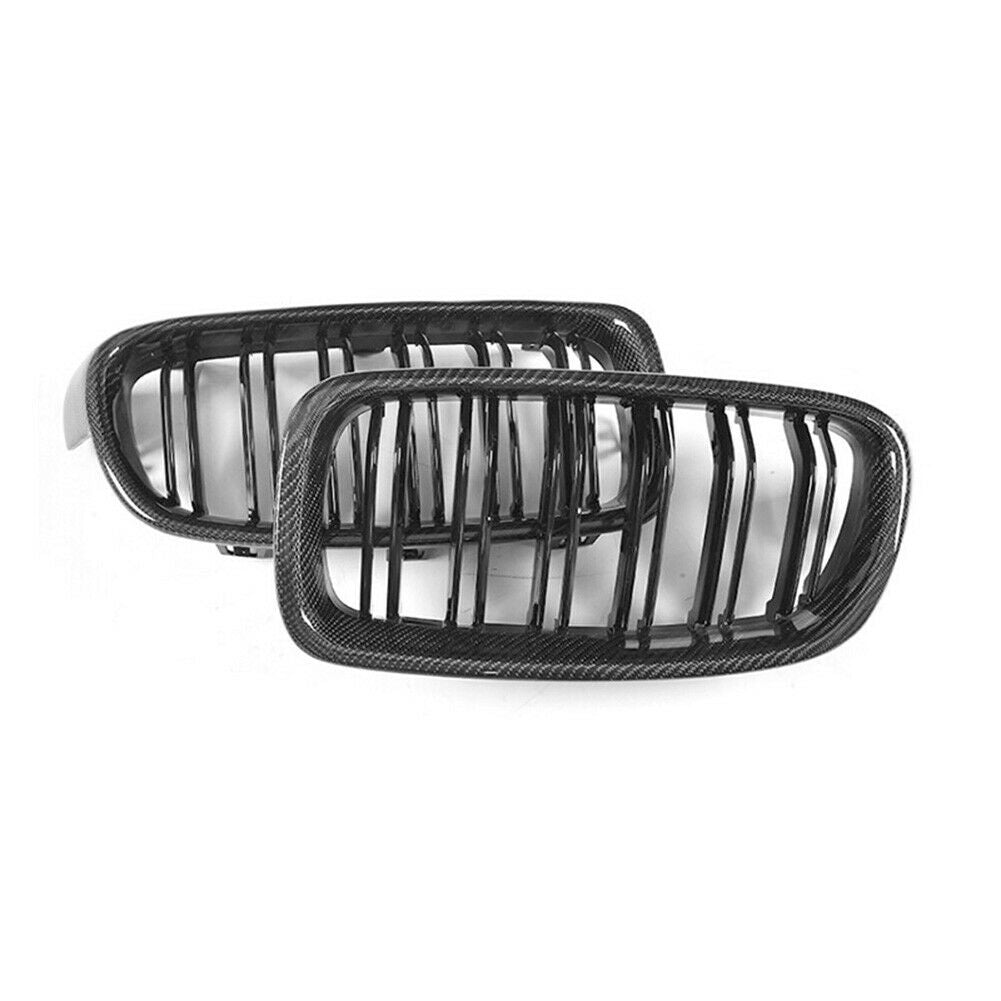 BMW E92 E93 3 Series inc M3 Pre-LCI Carbon Fibre / Gloss Black Front Grille 07-10-Carbon Factory