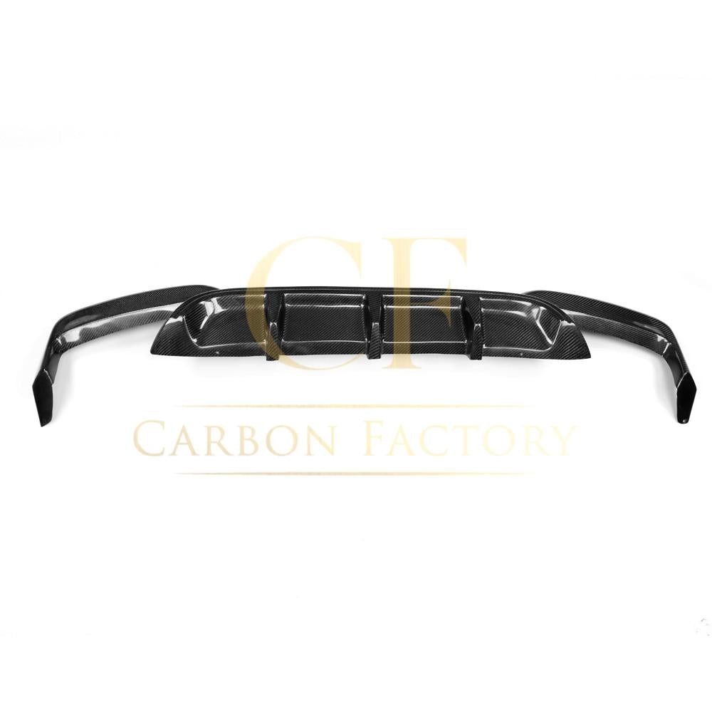 BMW F06 F12 F13 6 Series M Performance Style Carbon Fibre Rear Diffuser 12-16-Carbon Factory