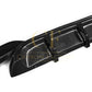 BMW F06 F12 F13 6 Series M Performance Style Carbon Fibre Rear Diffuser 12-16-Carbon Factory