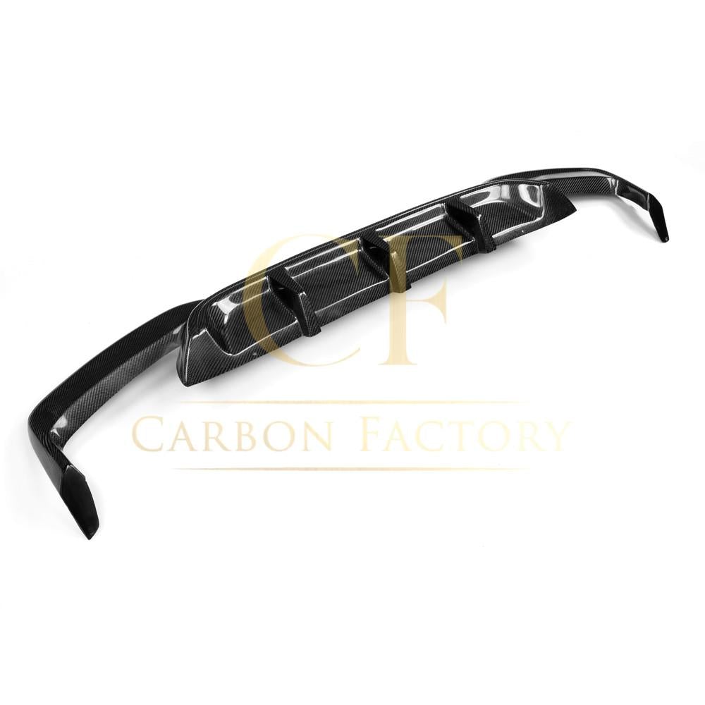BMW F06 F12 F13 6 Series M Performance Style Carbon Fibre Rear Diffuser 12-16-Carbon Factory