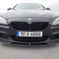 BMW F06 F12 F13 6 Series MP Style Carbon Fibre Front Splitter 11-18-Carbon Factory