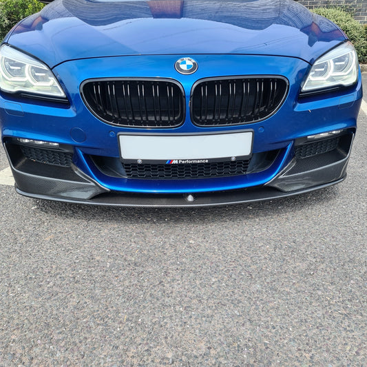 BMW F06 F12 F13 6 Series MP Style Carbon Fibre Front Splitter 11-18 by Carbon Factory-Carbon Factory