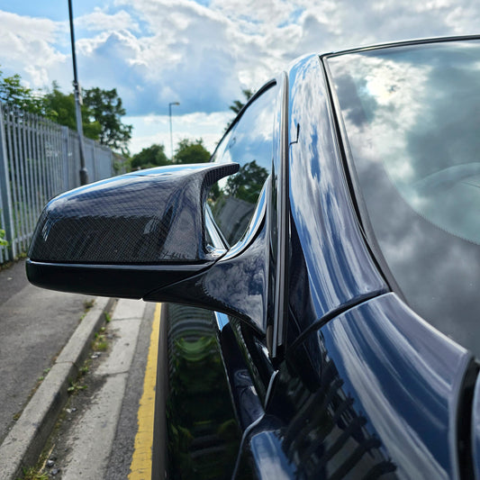 BMW F06 F12 F13 6 Series Pre LCI F01 F02 MP Style Carbon Fibre Replacement Mirror Covers-Carbon Factory