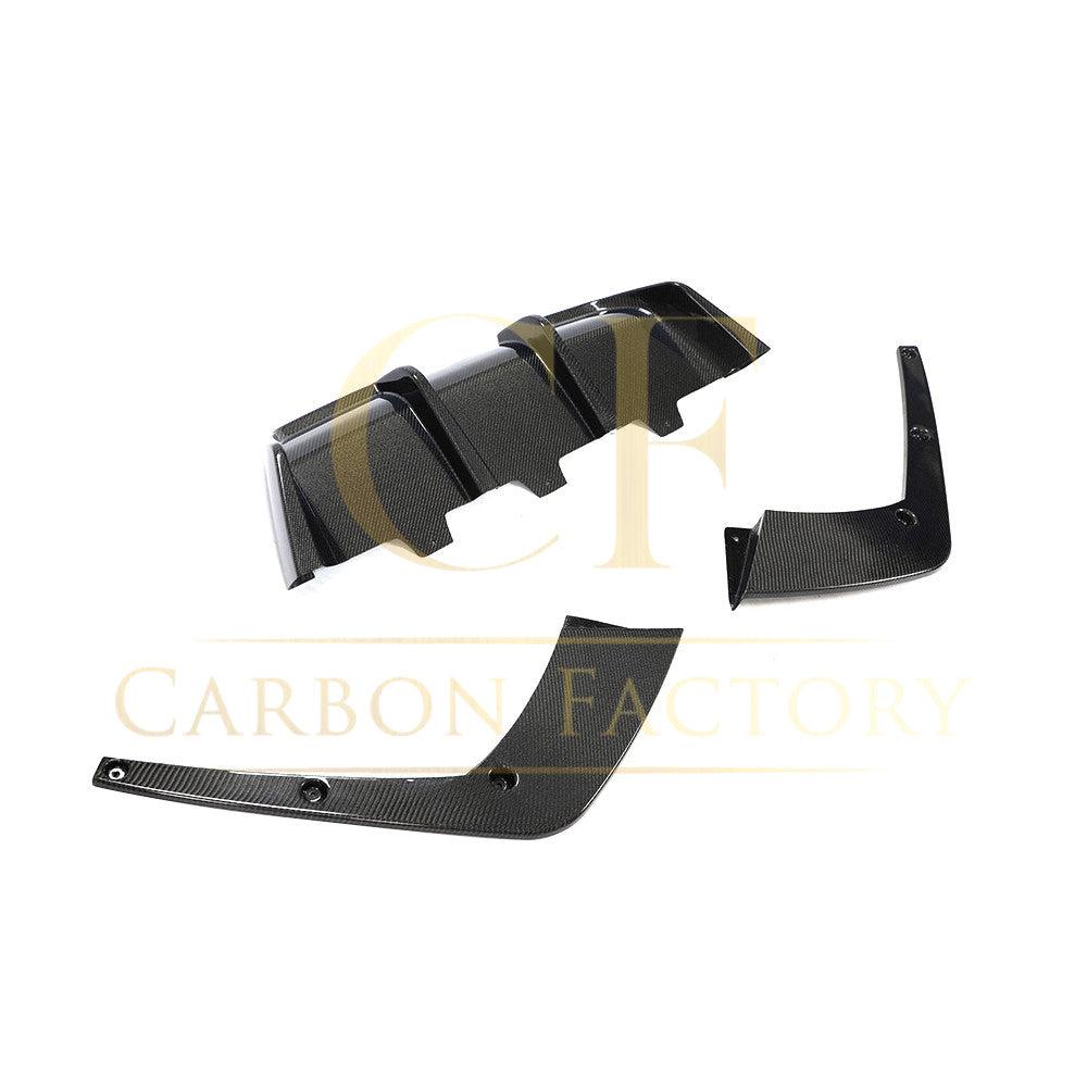 BMW F06 F12 F13 M6 V Style Carbon Fibre Rear Diffuser 11-18 by Carbon Factory-Carbon Factory