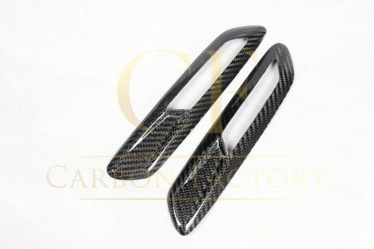 BMW F10 5 Series Carbon Fibre Side Vent Trims 10-17-Carbon Factory