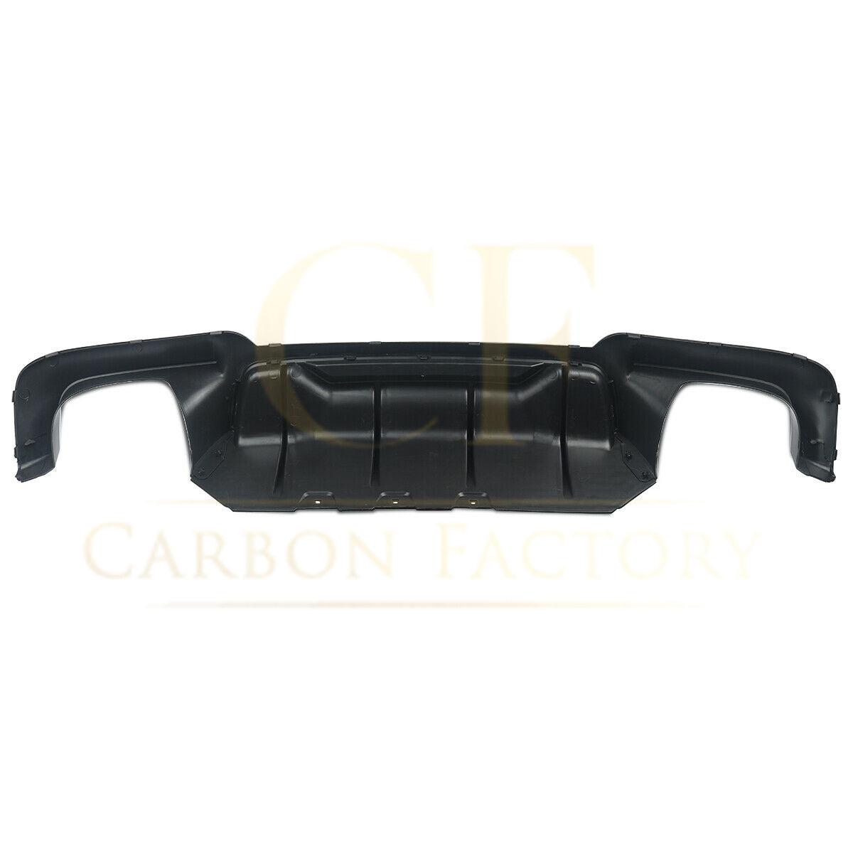 BMW F10 5 Series Gloss Black Competition Rear Diffuser Quad Exhaust 10-17 by Carbon Factory-Carbon Factory