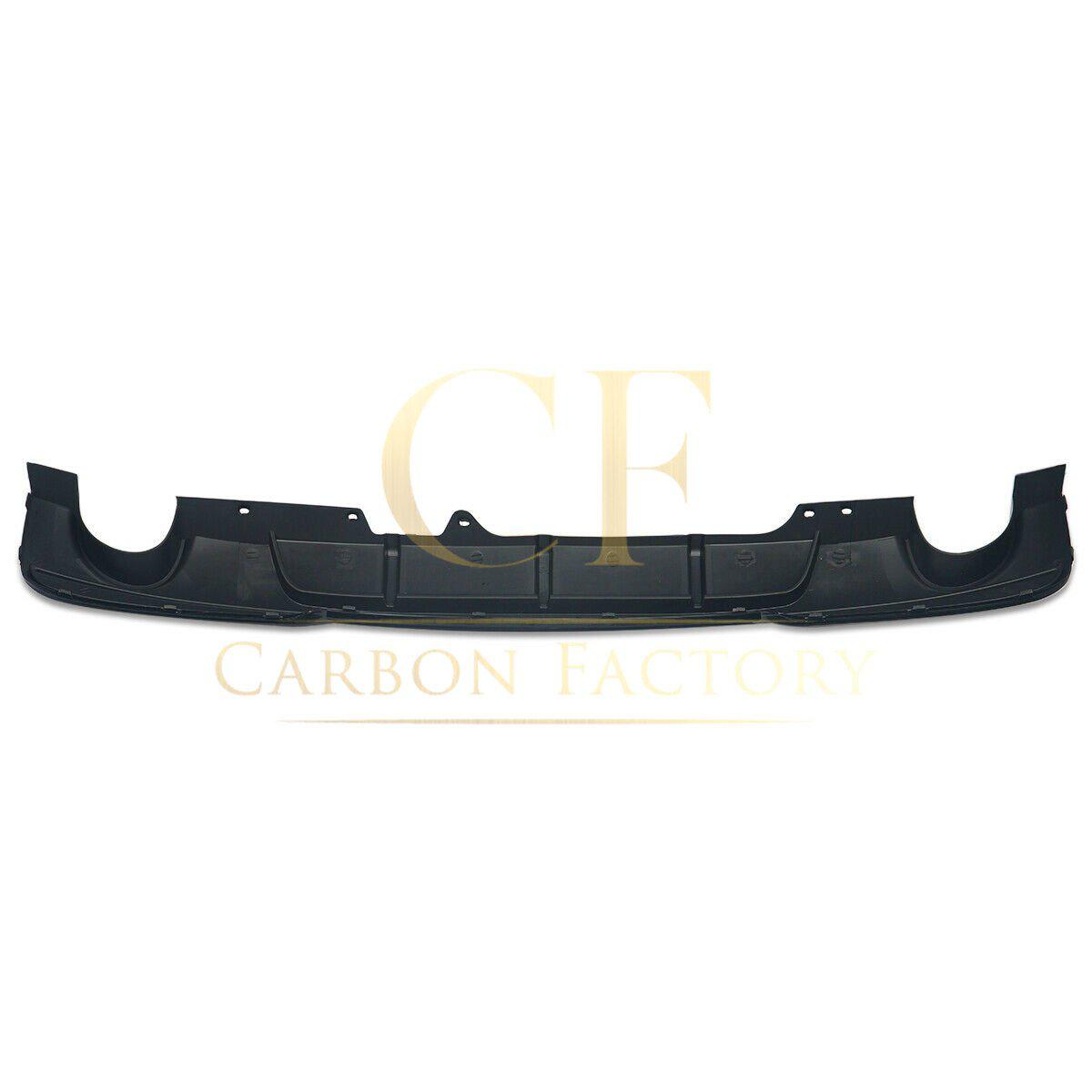 BMW F10 5 Series Gloss Black MP Style Rear Diffuser Dual Exhaust 10-17-Carbon Factory