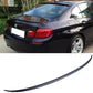 BMW F10 5 Series M Style Gloss Black Boot Spoiler 10-17-Carbon Factory