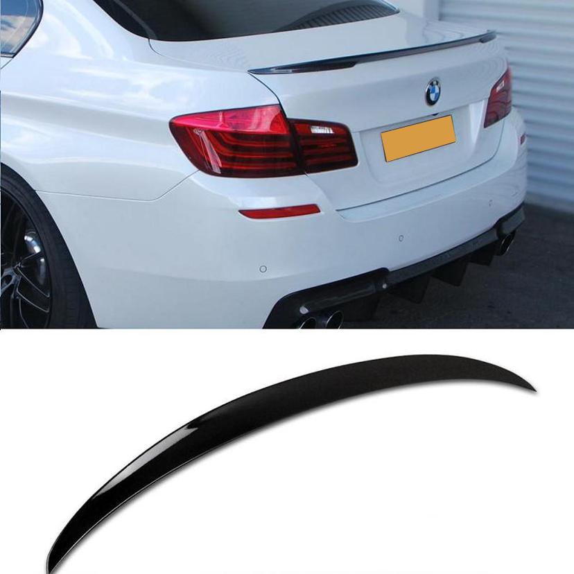 BMW F10 5 Series MP Style Gloss Black Boot Spoiler 10-17 by Carbon Factory-Carbon Factory