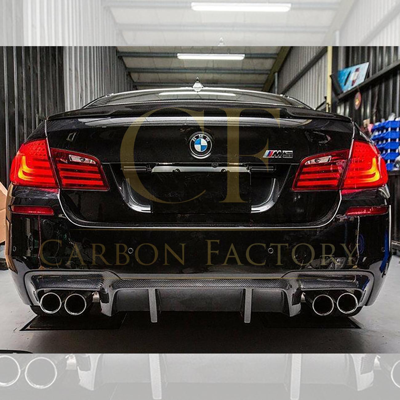 BMW F10 M5 DTM Style Carbon Fibre Rear Diffuser 10-17 by Carbon Factory-Carbon Factory