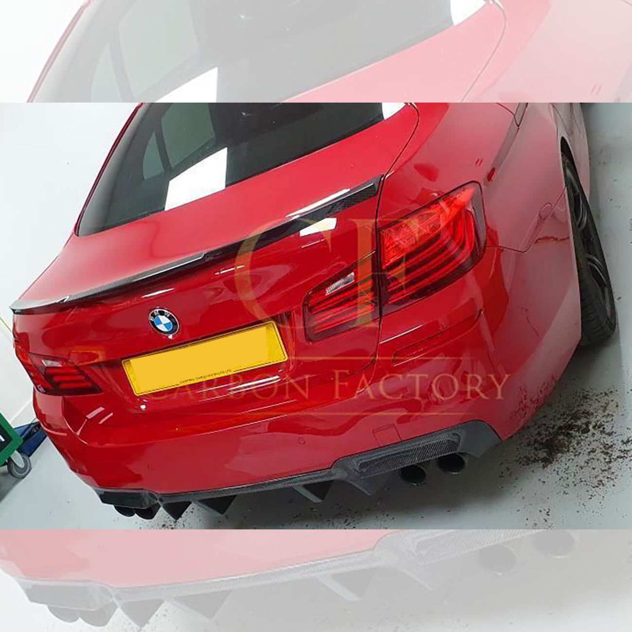 BMW F10 M5 DTM Style Carbon Fibre Rear Diffuser 10-17 by Carbon Factory-Carbon Factory