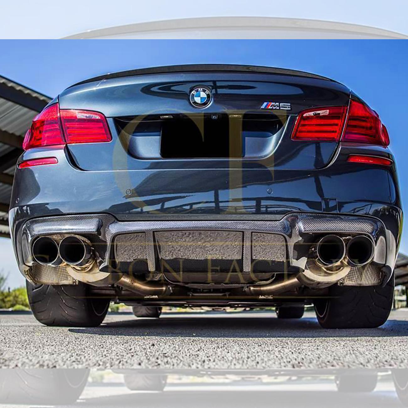 BMW F10 M5 DTM Style Carbon Fibre Rear Diffuser 10-17 by Carbon Factory-Carbon Factory