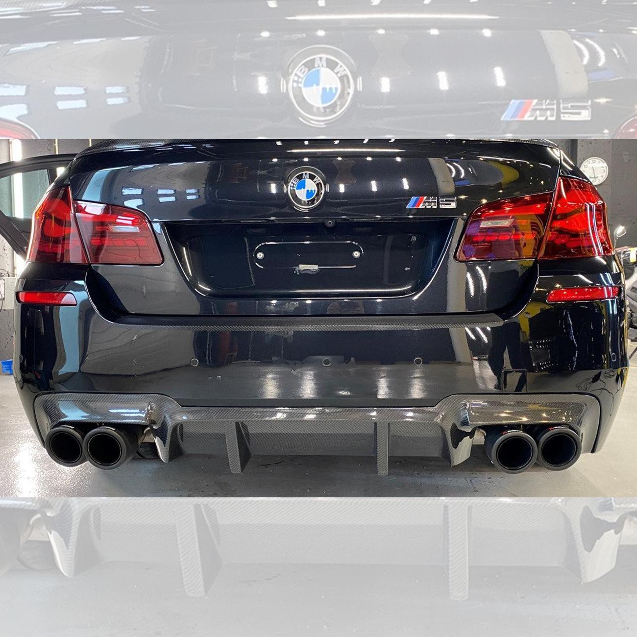 BMW F10 M5 DTM Style Carbon Fibre Rear Diffuser 10-17 by Carbon Factory-Carbon Factory