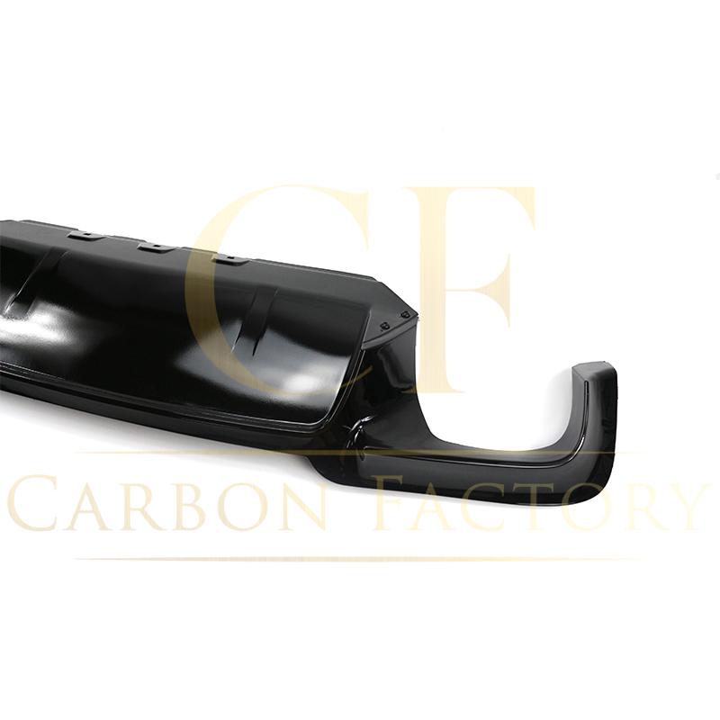 BMW F10 M5 Gloss Black V Style Rear Diffuser 10-17-Carbon Factory