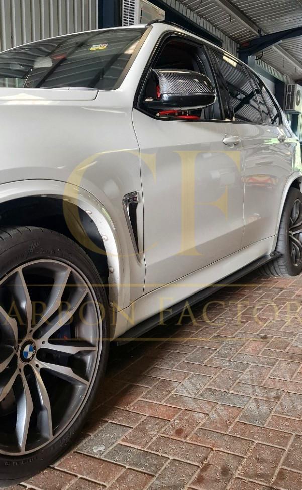 BMW F15 X5 F16 F85 X5M F86 X6M 3D Style Carbon Fibre Side Skirt 13-18-Carbon Factory