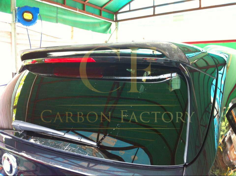 BMW F15 X5 F85 X5M Carbon Fibre Roof Spoiler H Style 14-18-Carbon Factory