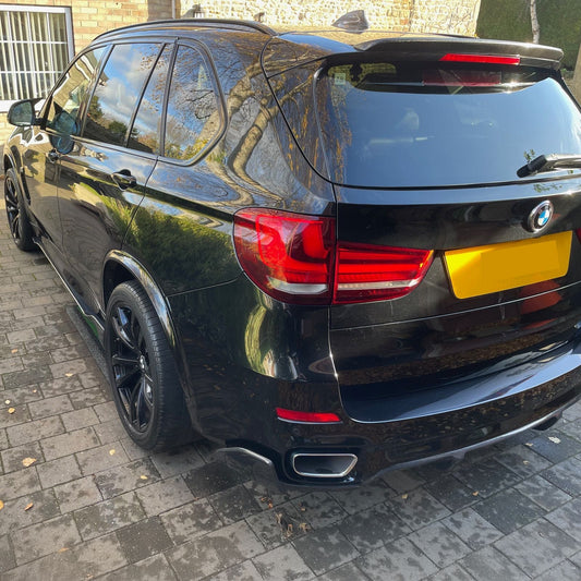 BMW F15 X5 F85 X5M MP Style Carbon Fibre Roof Spoiler 14-18-Carbon Factory