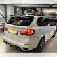 BMW F15 X5 F85 X5M MP Style Gloss Black Roof Spoiler 14-18 by Carbon Factory-Carbon Factory