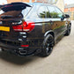 BMW F15 X5 Gloss Black Carbon Factory Style Body Kit Splitter Diffuser Side Skirt Spoiler 13-18-Carbon Factory