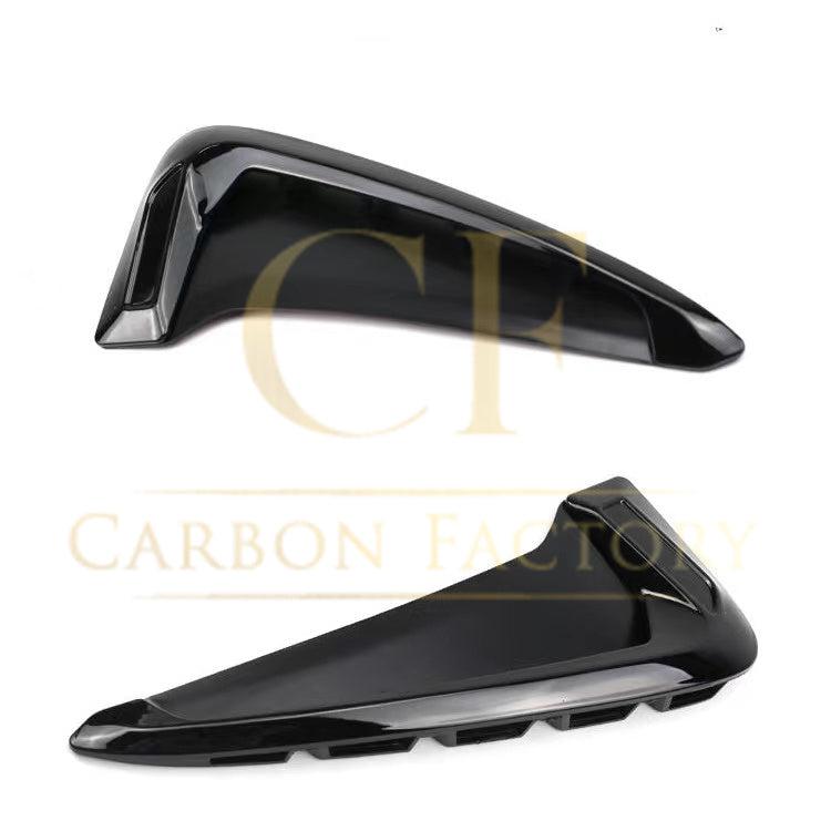 BMW F15 X5 Gloss Black Side Vent Fender Trims 14-18 by Carbon Factory-Carbon Factory