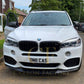 BMW F15 X5 M Sport MP Style Carbon Fibre Front Splitter 14-18-Carbon Factory