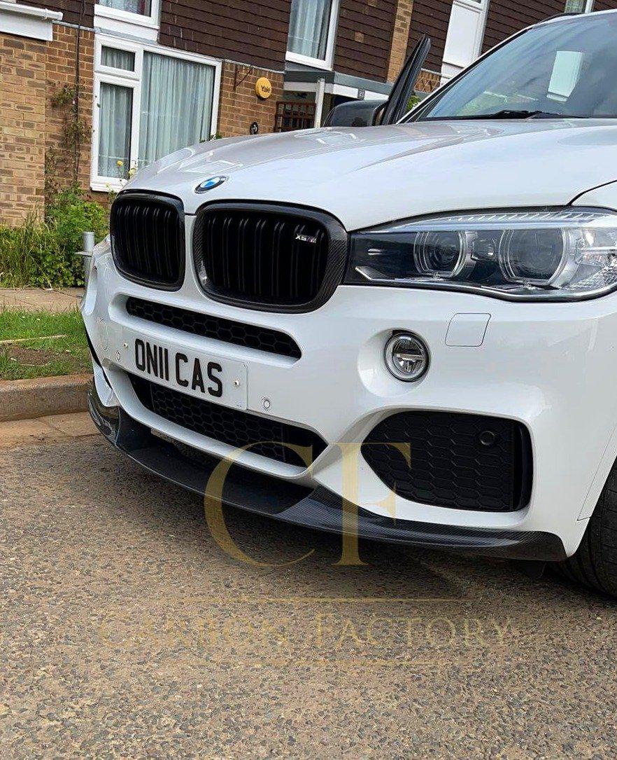 BMW F15 X5 M Sport MP Style Carbon Fibre Front Splitter 14-18-Carbon Factory