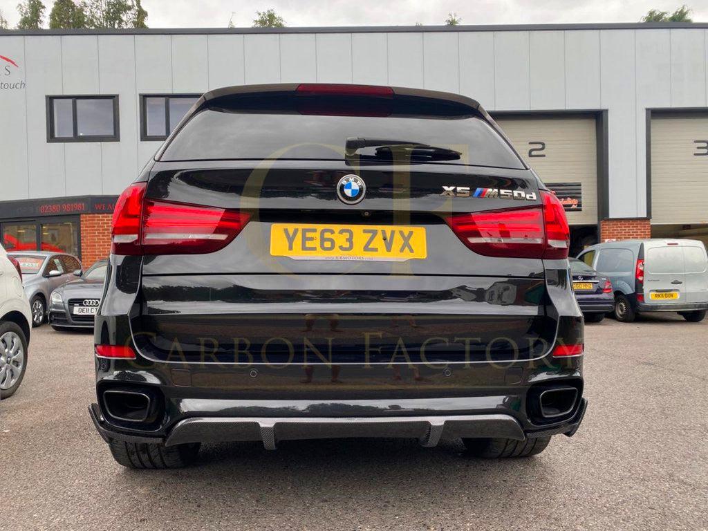 BMW F15 X5 M Sport MP Style Carbon Fibre Rear diffuser 13-18-Carbon Factory