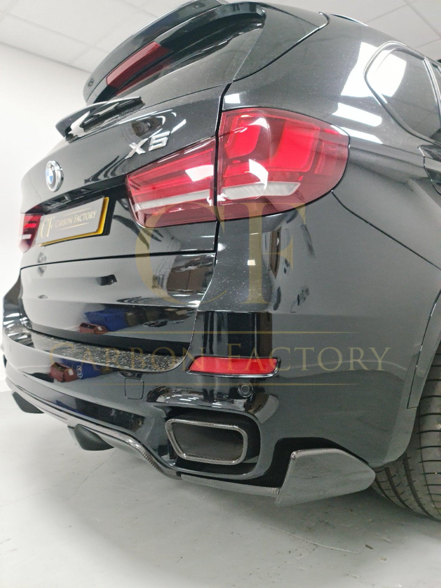 BMW F15 X5 M Sport MP Style Carbon Fibre Rear diffuser 13-18-Carbon Factory