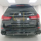 BMW F15 X5 M Sport MP Style Carbon Fibre Rear diffuser 13-18-Carbon Factory