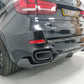 BMW F15 X5 M Sport MP Style Carbon Fibre Rear diffuser 13-18-Carbon Factory